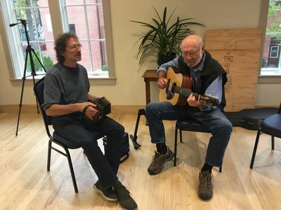 42 - Our musicians for the day, Gary Bernhard & Al